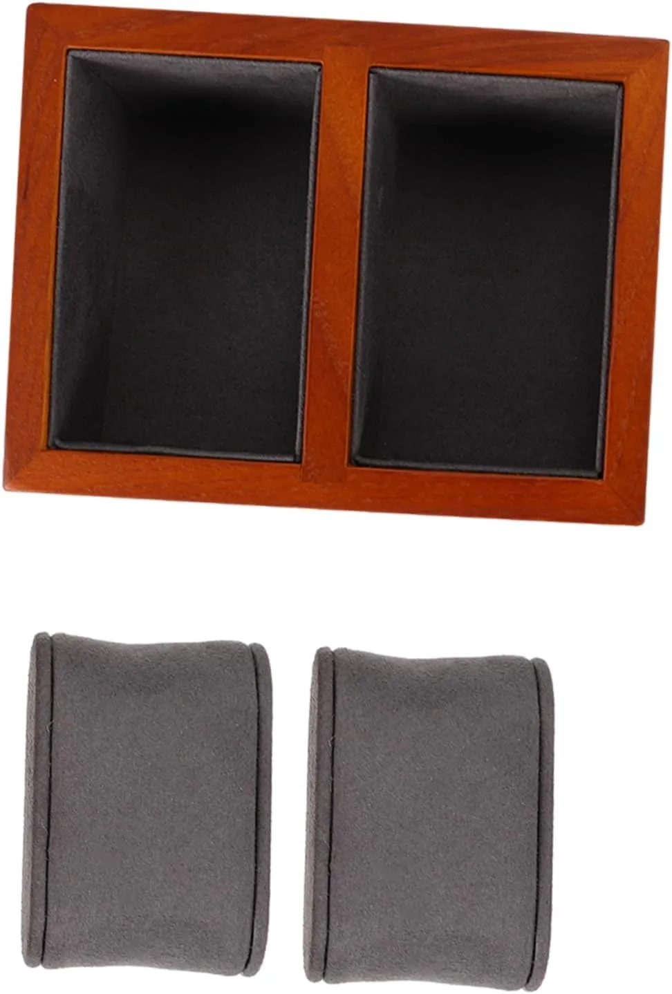 Mall Showcase Luxshiny Watch Storage Holder Elegant liberal disturb iceberg unadorned Jewelry Box for Couple Display High-end Organizer for Watches and Jewelry for Home and 