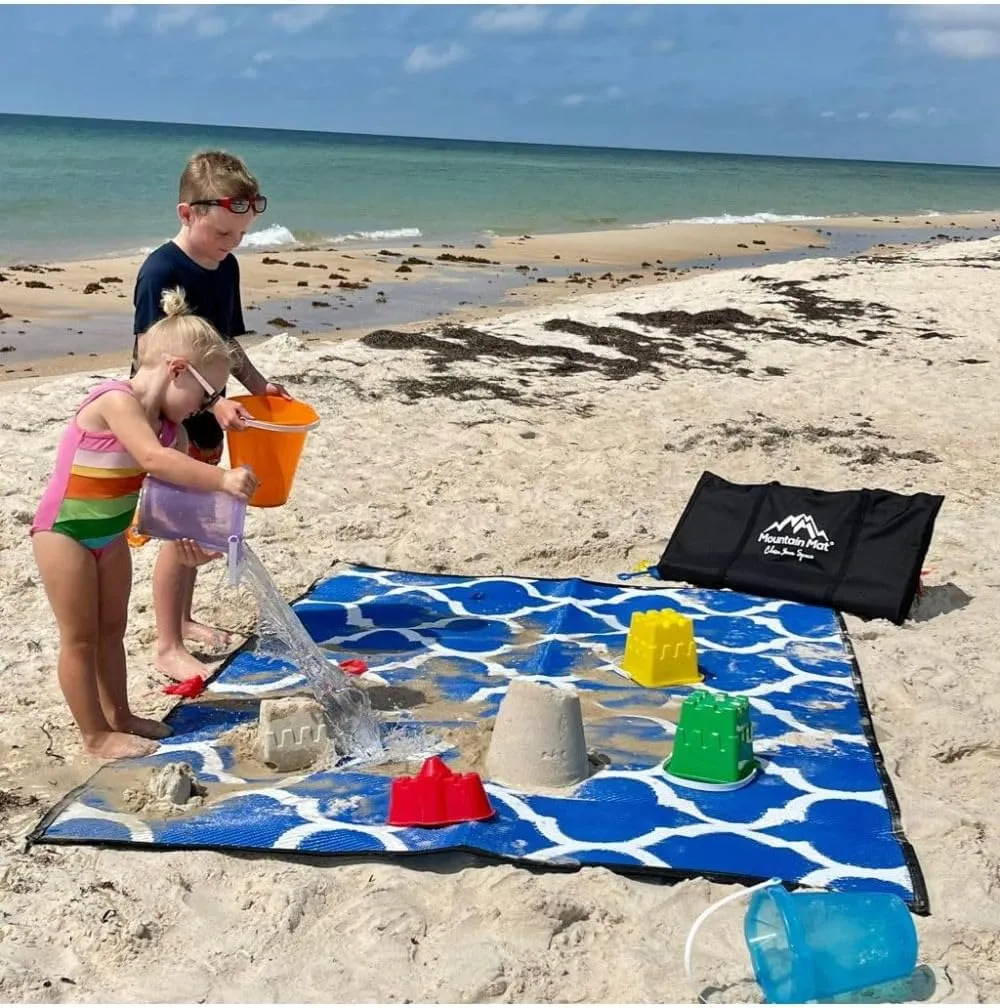 Mat ?C Extra Thick 5mm Recycled Polypropylene Rug ?C Heavy-Duty, Waterproof, Reversible ?C Luxury Mat for Camping, Beach, tenth educate drag Deck, Campsite Premium Outdoor RV Patio 