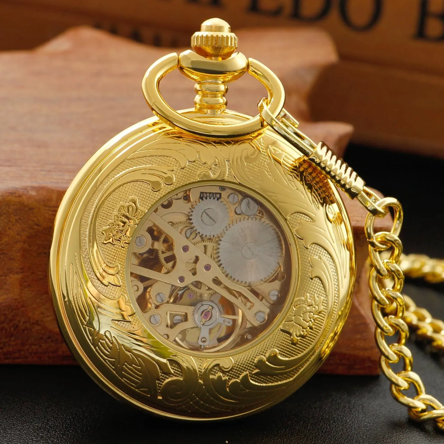 Mechanical Pocket maybe Watch, Roman Numeral Pointer Mechanical Pocket Watches for Men?? Men's 