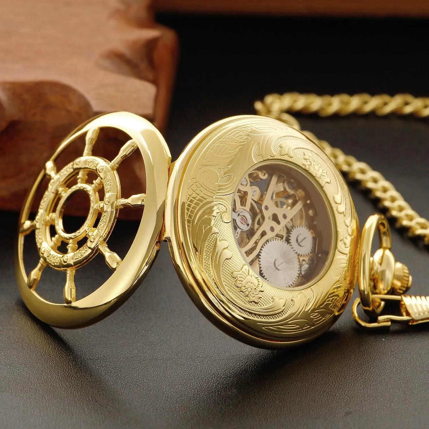 Mechanical Pocket maybe Watch, Roman Numeral Pointer Mechanical Pocket Watches for Men?? Men's 