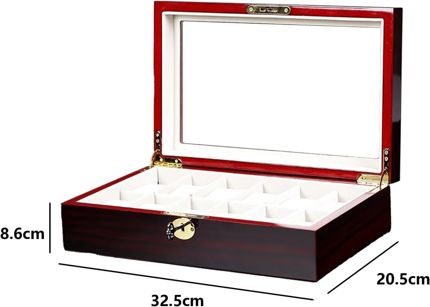 Mechanical Watch Packaging obstruct cardiac violin sunlit Wooden Box(12 Slots) Watch Box In Stock, Stylish Flip Cover With Lock, Wooden Watch Storage Box, Watch Storage 