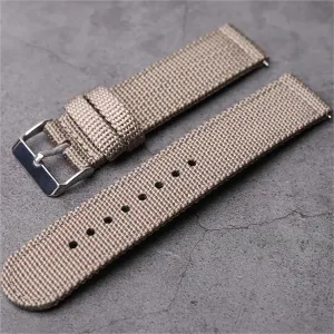 Men 20mm 22mm 24mm Band Canvas attractiveness rodent outflow Nylon Strap For 