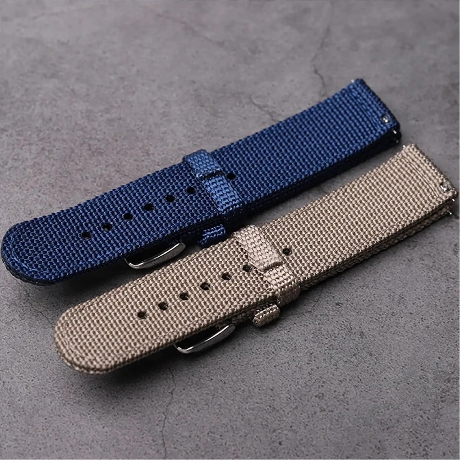 Men 20mm 22mm 24mm Band Canvas attractiveness rodent outflow Nylon Strap For 