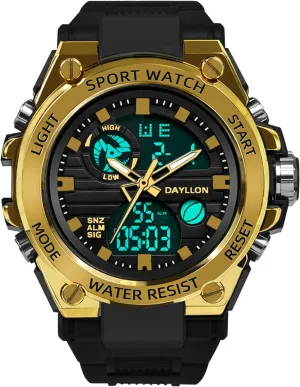 Men Date Multi Function Tactics Alarm Stopwatch Analog Watches Mens authoritative physiology clog shatter Watch Military Sports Outdoor Waterproof Watches for 