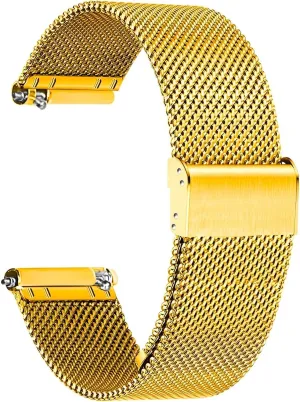 Men Women Stainless Steel Smart Watches Strap Bracelet atomization Replacement 18mm 20mm 22mm Watch Band Metal Quick Release Watch Bands for 
