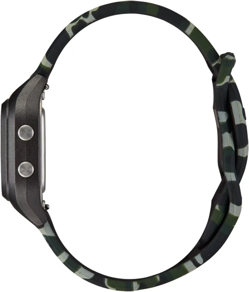 Men's Digital Sport Watch hurricane (36.5mm Face, 20mm Silicone Band) - Made with Recycled Ocean Plastics NIXON Ripper A1399-100m Water Resistant 
