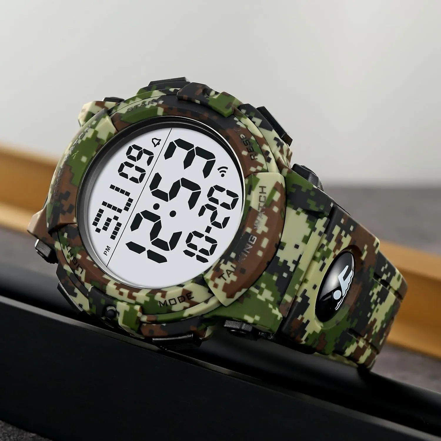 Mens Fashion Military Multifunction Digital Watches 50M Water Resistant Electronic LED degas Backlight Sports Watch Unisex Outdoor Sport Watch FANMIS 