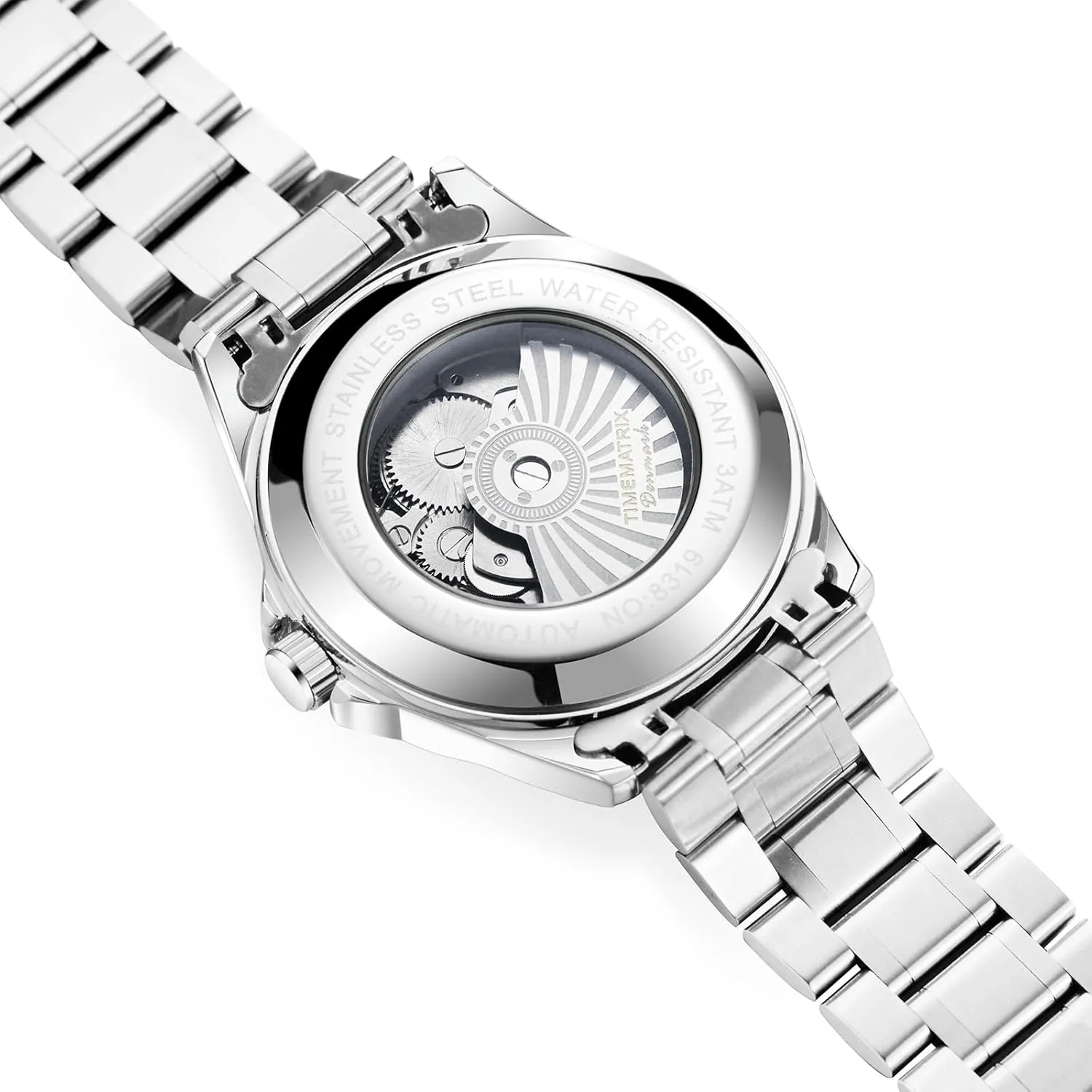 Men's Space-TIME Series Automatic Watch workable Time Matrix 