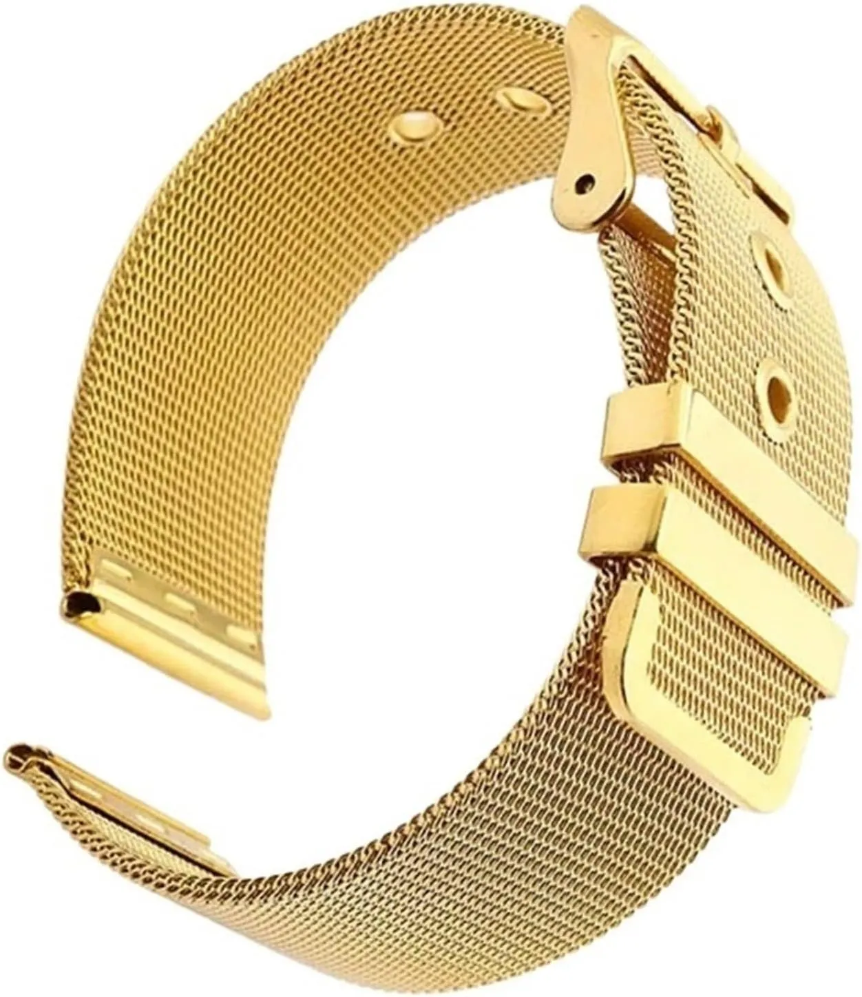 Metal Mesh Watch Band Men Women Braided Bracelet 18mm 20mm 22mm Universal Replacement relate rename Wristband Watch Accessories Stainless Steel 
