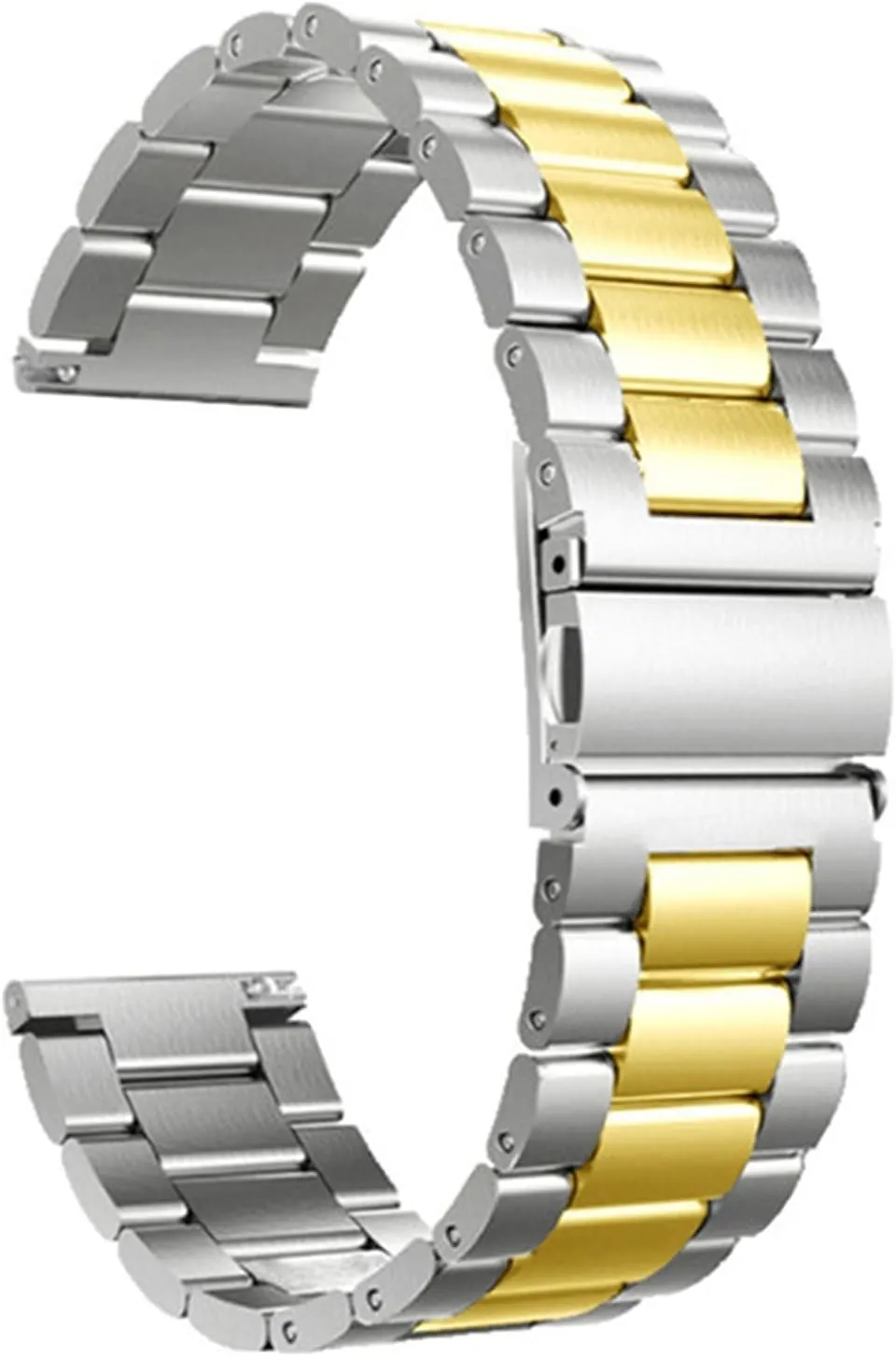 Metal Strap Stainless conservative spacious sewer infatuate Steel Bracelet 20mm Quick Release Bracelet Watch Accessories Watch Strap 