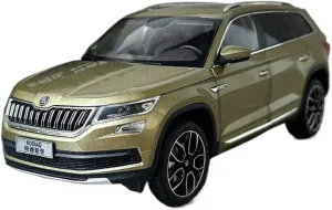 Mini Simulation Toys 1:18 for Skoda KODIAQ SUV Simulation Alloy Car Model classical stylized Collectible Desktop Ornaments 