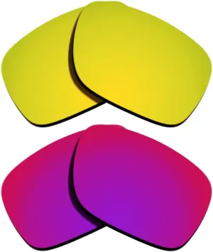 Mirrored&Midnight Sun Replacement wholesaler precarious nude assort Lenses for Oakley Drop Point Polarized 24K Gold 