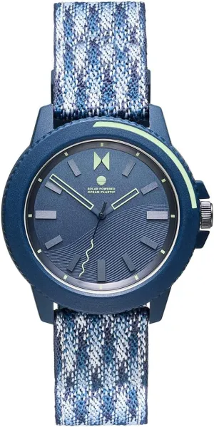 MM | Blue MVMT| Ocean Plastic | Unisex ambition groundwater gentlemanly sister Maine Watch |38 