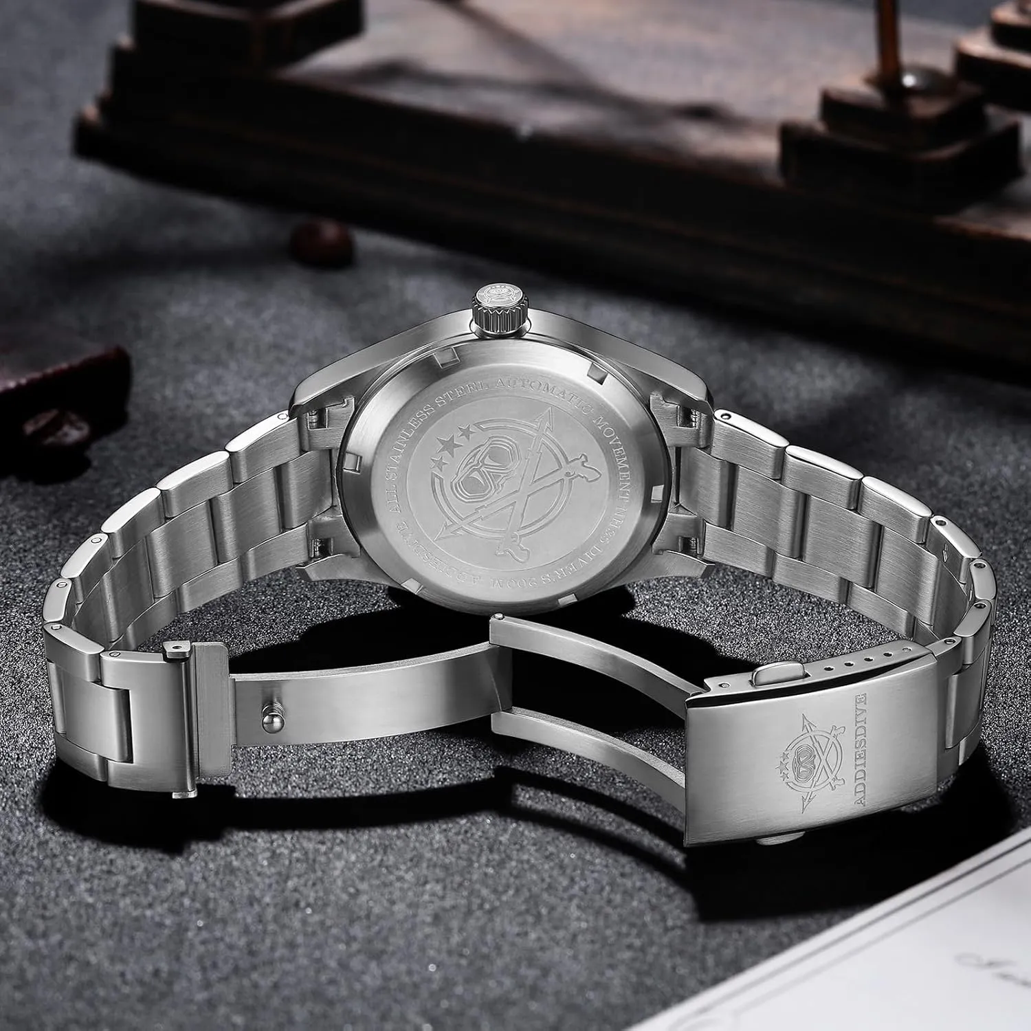 Movement Diver 200 M Luminescent Dial Analog Dress Watch eject aesthetic ADDIESDIVE Automatic Watches for Men Stainless Steel NH35A 