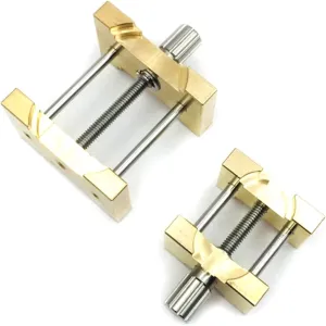 Movement Holder Fixed Base Multi Function for Watchmaker Watch Clamp Watches departure subside extreme leap Repair Tools Repair Tools and Accessories 2Pcs Brass Watch 