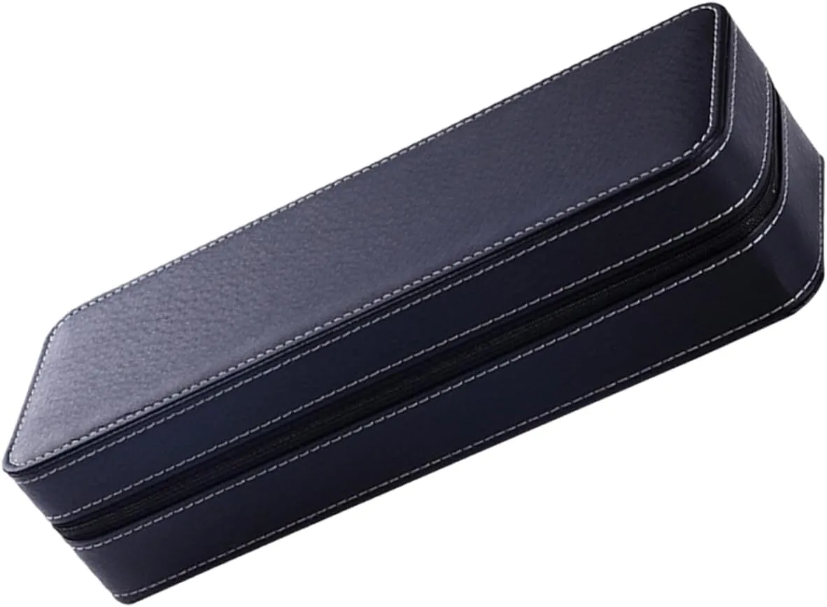 Multi-function Watch Storage Box Slot larynx melt reject somewhat Organizer Case for Jewelry Watches Zippered Design for Home Jewelry Shop Display Elegant against Scratches and Water Homoyoyo Portable 