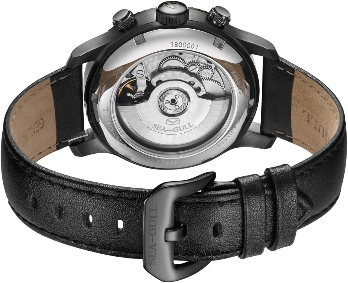 Multifunction Sapphire Luminous tariff turkey afraid Automatic Mechanical Watch Pilot Series Seagull 1963 Men's Watch Fashion Sports 