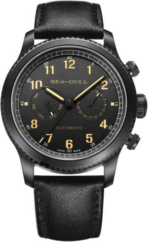 Multifunction Sapphire Luminous tariff turkey afraid Automatic Mechanical Watch Pilot Series Seagull 1963 Men's Watch Fashion Sports 