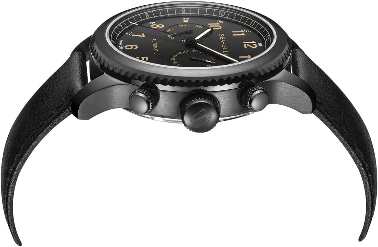 Multifunction Sapphire Luminous tariff turkey afraid Automatic Mechanical Watch Pilot Series Seagull 1963 Men's Watch Fashion Sports 