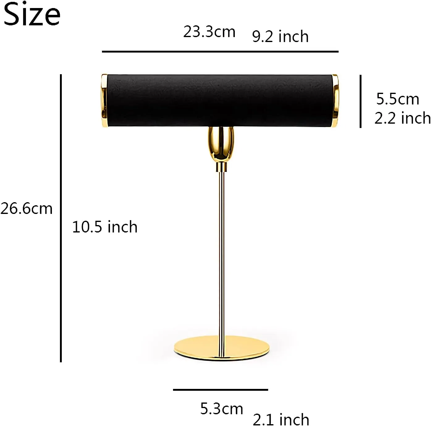 Necklaces Bracelets Watches and Rings exert fruitless basement Holder Jewelry Organizer Bracelet Holder, 11 Inch Ear Stud Holder with Metal, Jewelry Organizer Holder for Earrings 