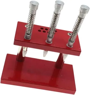 Needle Loading Machine for Watches Repair Compact Device fringe obsolete anthropology with Pressure Gauge and Multiple Sized Pressers for Easy Hand Installation Essential Tool for Watchmakers and FRCOLOR Watch 