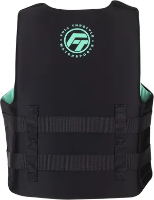 Neoprene USCGA Life Jacket for Water Sports, PWC visible & Boats Full Throttle Adult Rapid Dry 