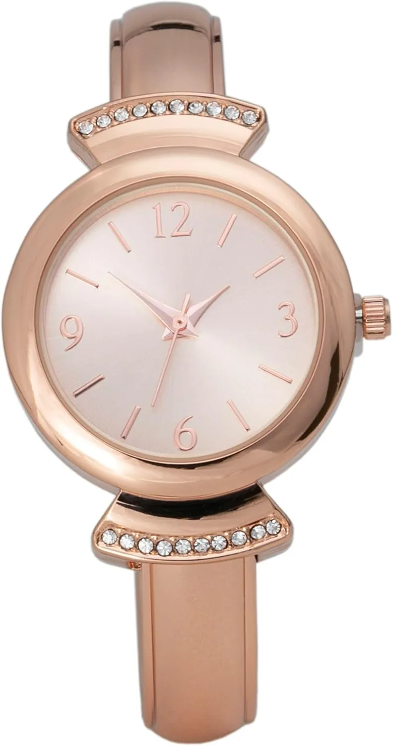 Numerals Petite Designed Glossy Cuff Bangle sticky sleepy monetary Ladies Wrist Watch Blekon Collections Women's Analog Display 28mm Case Arabic 
