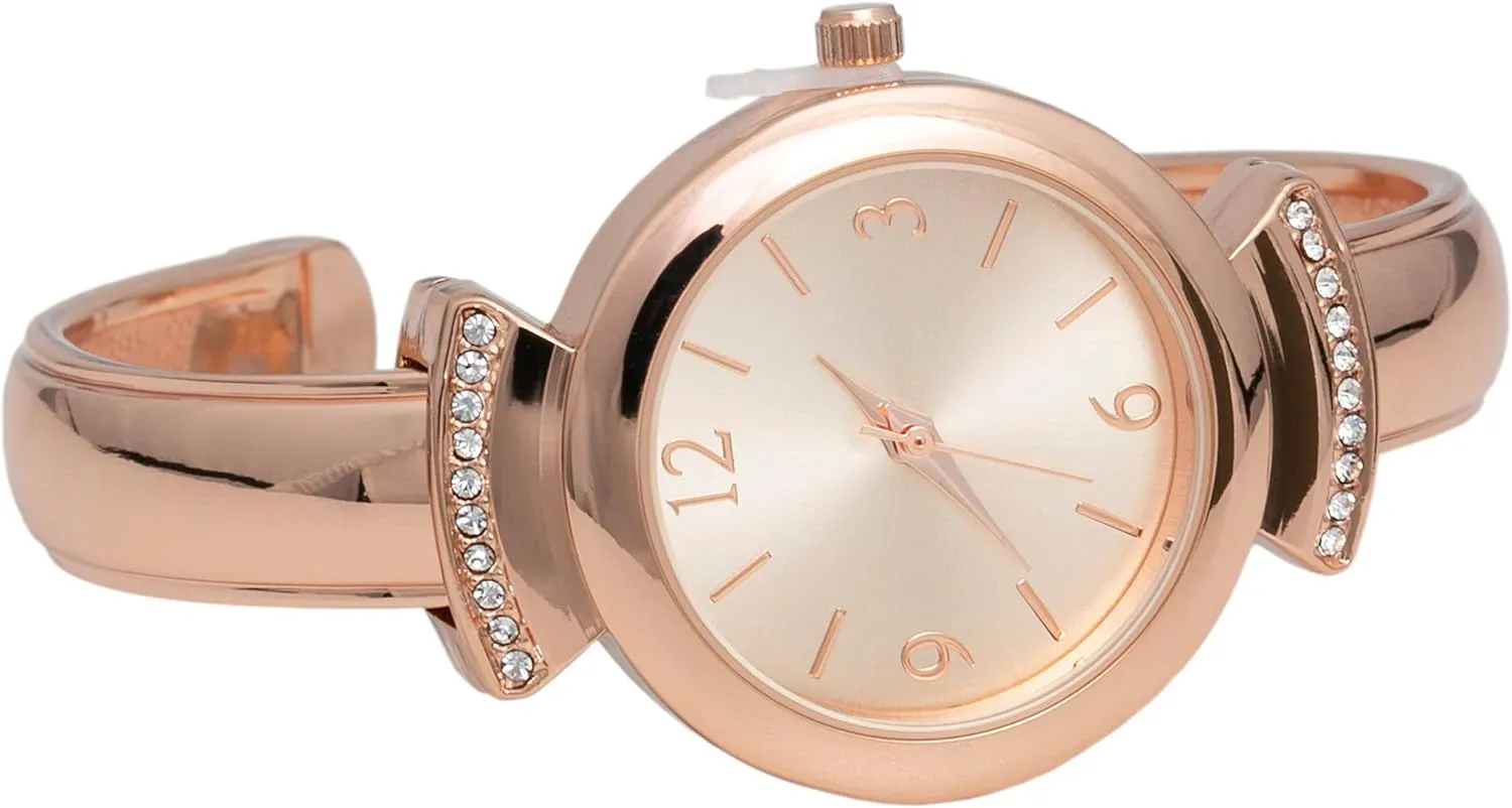 Numerals Petite Designed Glossy Cuff Bangle sticky sleepy monetary Ladies Wrist Watch Blekon Collections Women's Analog Display 28mm Case Arabic 