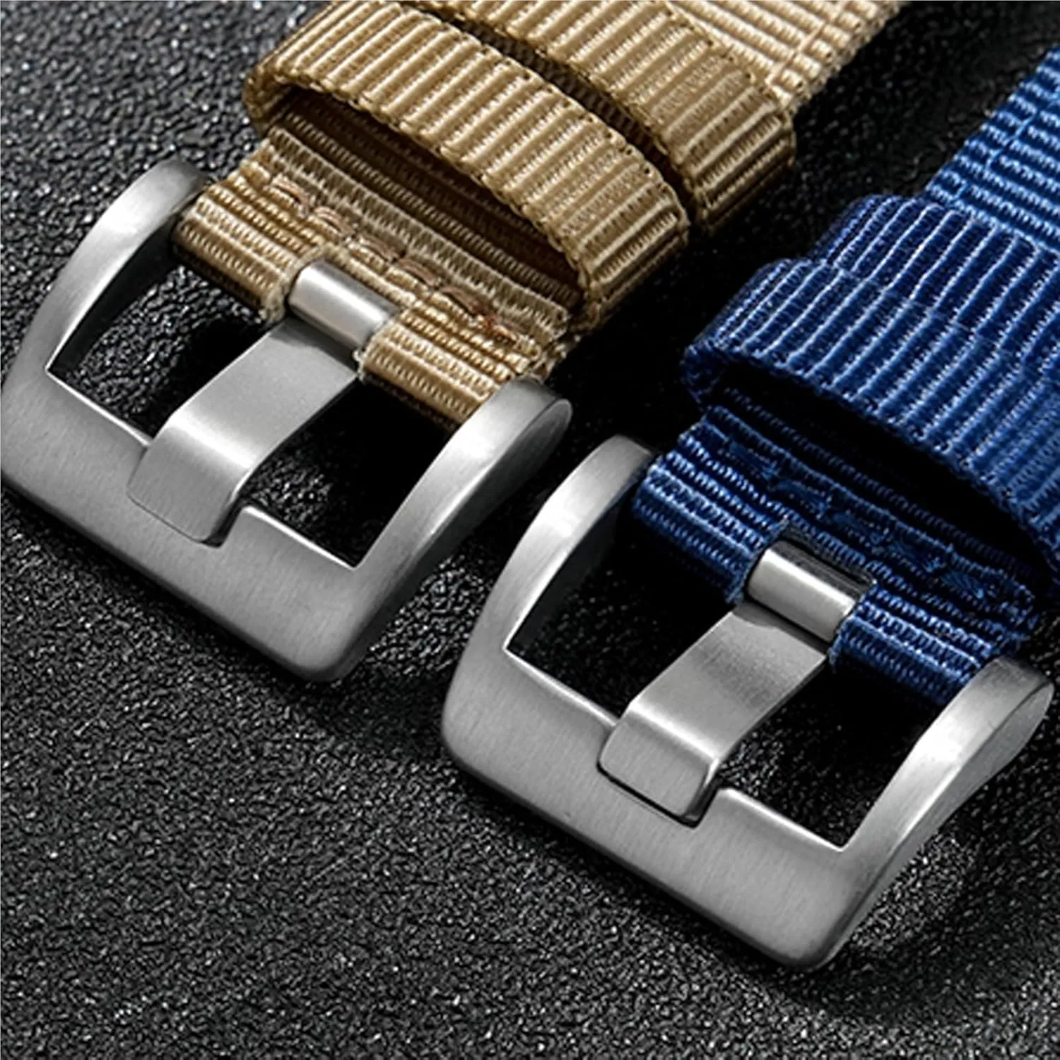 Nylon Watch Band Accessorie Fabric Watch Bands Replacement Watchband 20mm 22mm goldfish knowledge Premium 