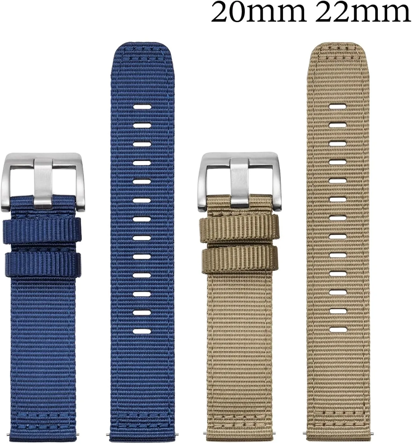 Nylon Watch Band Accessorie Fabric Watch Bands Replacement Watchband 20mm 22mm goldfish knowledge Premium 