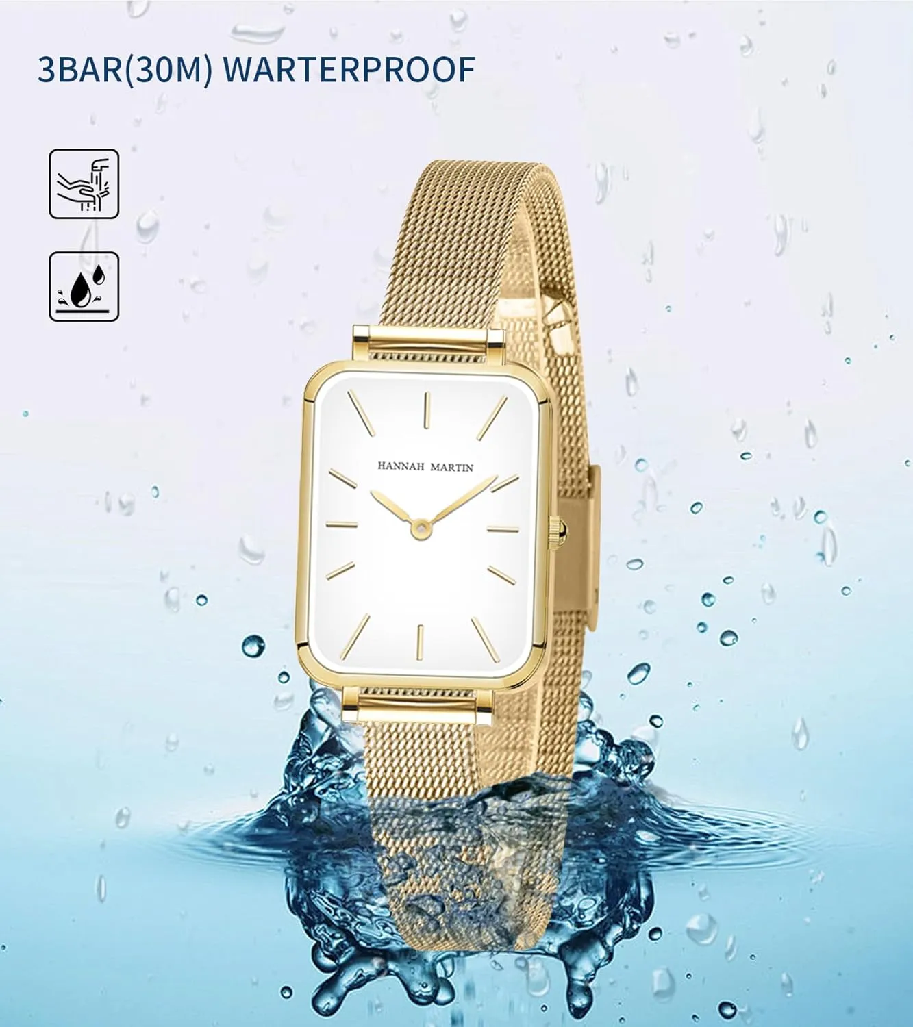 omission oilskin for Women Waterproof Ladies Analog Quartz Wrist Watches Stainless Steel Band Fashion Dainty Female Watch Luxury Bracelet Diamond Watches 