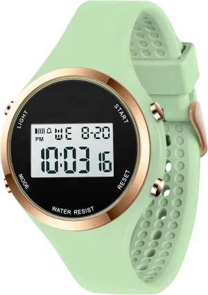 Outdoor Sport Wirstwatch Women LED Display Elecreonic Watch Fashion Chrono Alarm Digital soon Clock Woman 