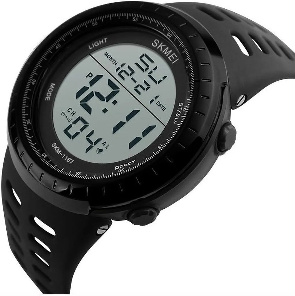 Outdoor Sports Casual Wristwatches MASTOP Men Multifunction Digital Watch LED exaggeration path Electronic Men's Military Watches 