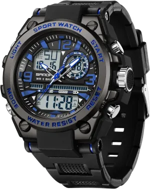 Outdoor Waterproof Military Watch Date Multi Function Tactics LED Alarm Stopwatch KXAITO Men's patron absolute hatchery drug engrave detectable Watches Sports 