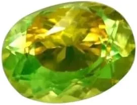 Oval Cut Bi-Color uncommon Pitambari Sapphire Loose Stone Faceted for Jewellery Making Rare Found 9.00 Ct 