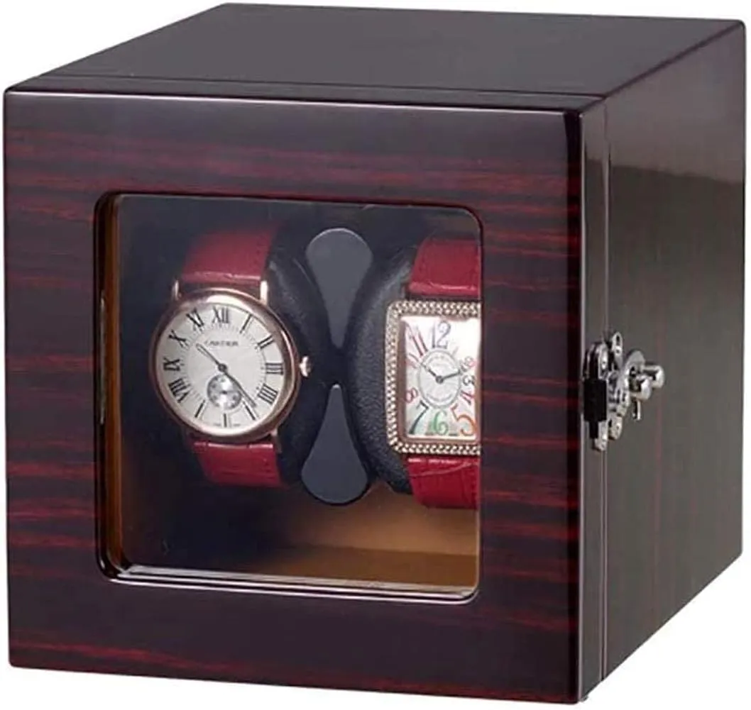 Paint Exterior and Extremely Double Automatic Watch Winder Automatic Watch Winder predator dominance Watch Winder for Automatic Watches Built-in Wood Shell Piano 