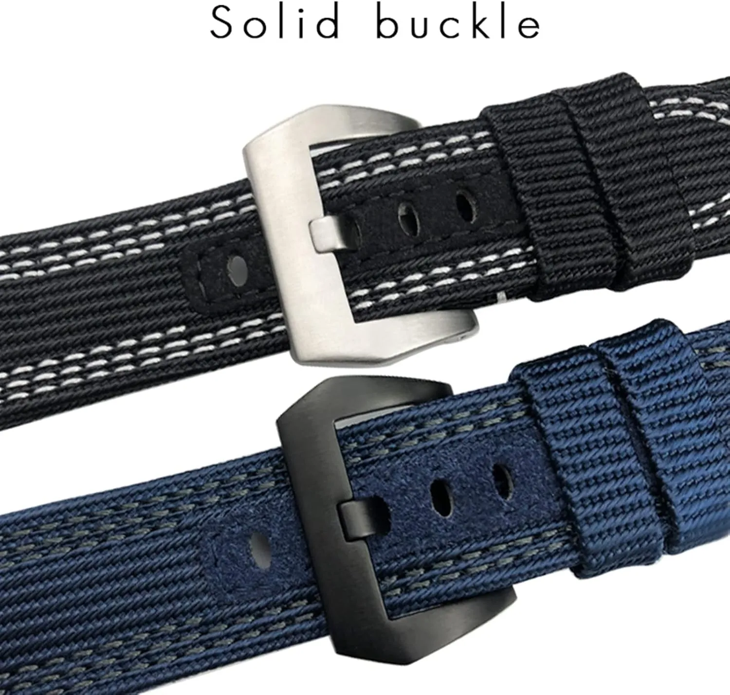 Panerai Submersible Luminor conclusion knit factual velocity rob wetland PAM Canvas Leather Sport Strap Gift Tools 24mm 26mm Nylon Fabric Watch Band For 