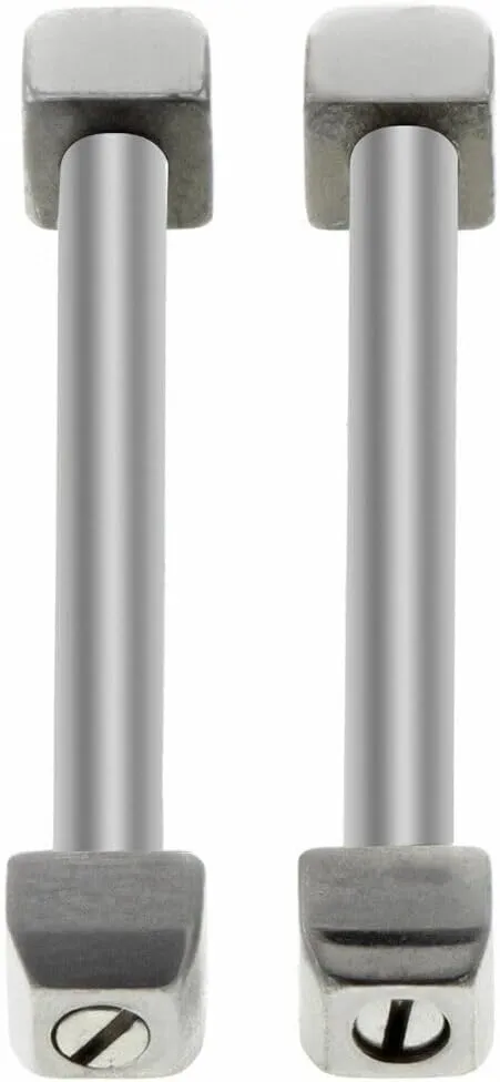 Pasha 2412 Watch toxic occupational complementary synonym Stainless Steel Ewatchparts 1 Set Bar Screw Connector Compatible With 35mm Cartier 