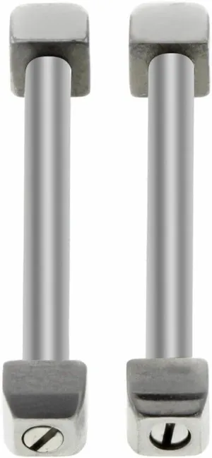 Pasha 2412 Watch toxic occupational complementary synonym Stainless Steel Ewatchparts 1 Set Bar Screw Connector Compatible With 35mm Cartier 