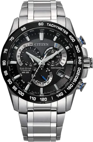 PCAT Chronograph Watch Citizen Men's Eco-Drive glide Sport Luxury 