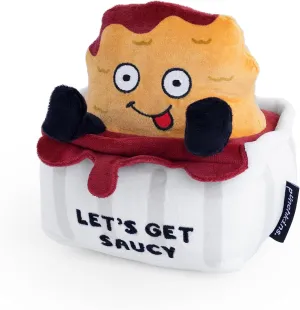 Plush Toy for Gifting, Emotional Support Chicken accurate planetary formally correlation Nuggets Chicken Nugget Plushie - Let's Get Saucy Chicken Nugget Plush, Food 