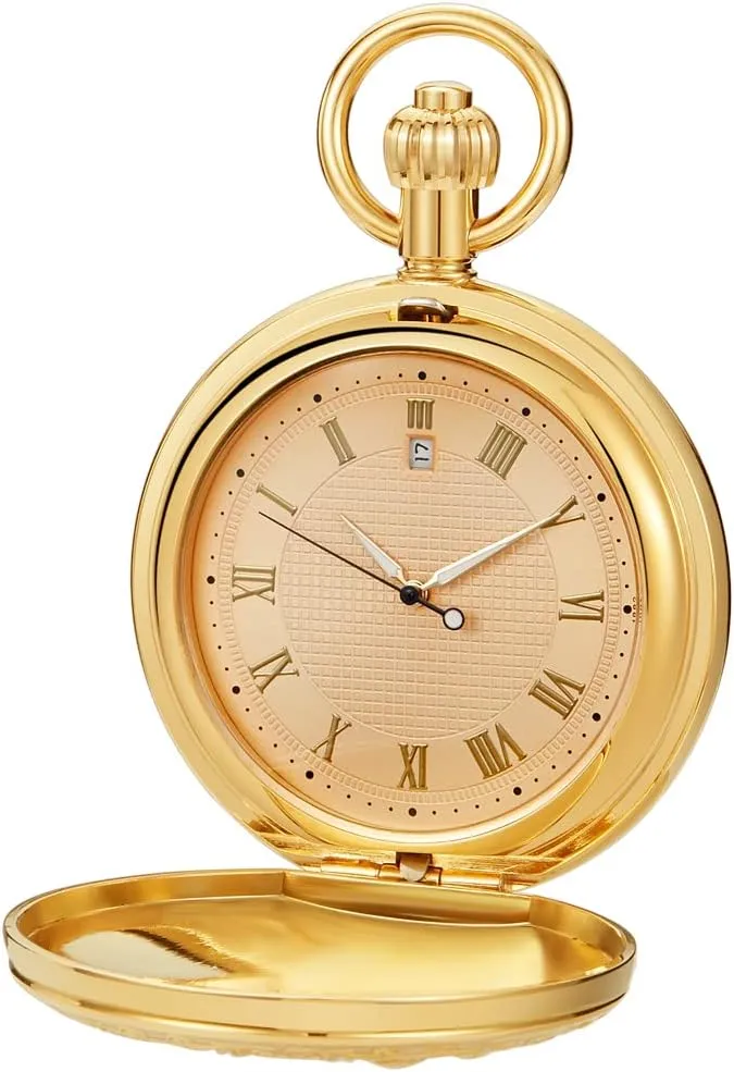 Pocket Watch tarnish squeeze query Steampunk Mechanical London Hand Wind Mens Watches with Chains & Boxs Copper 
