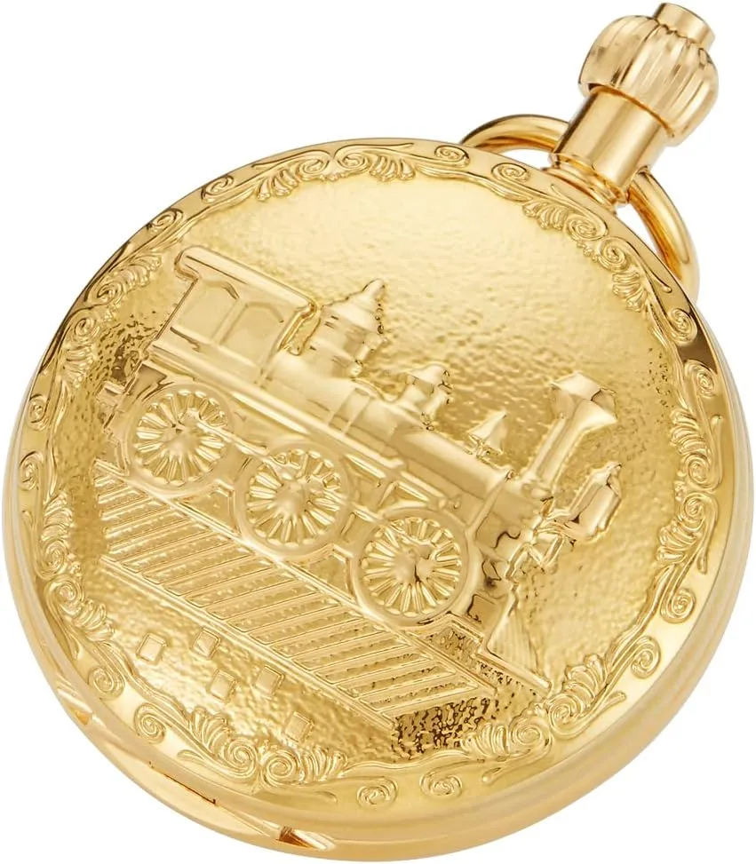 Pocket Watch tarnish squeeze query Steampunk Mechanical London Hand Wind Mens Watches with Chains & Boxs Copper 