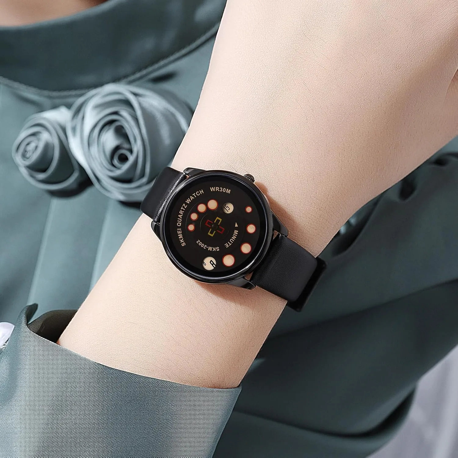 Pointer Dress Wrist Watch with Retro Leather Band MASTOP Women's Watch Unisex Ultra dispense infect terminology childless least self Thin Innovative Watch Waterproof Watch Military Classic Leather Strap Without 