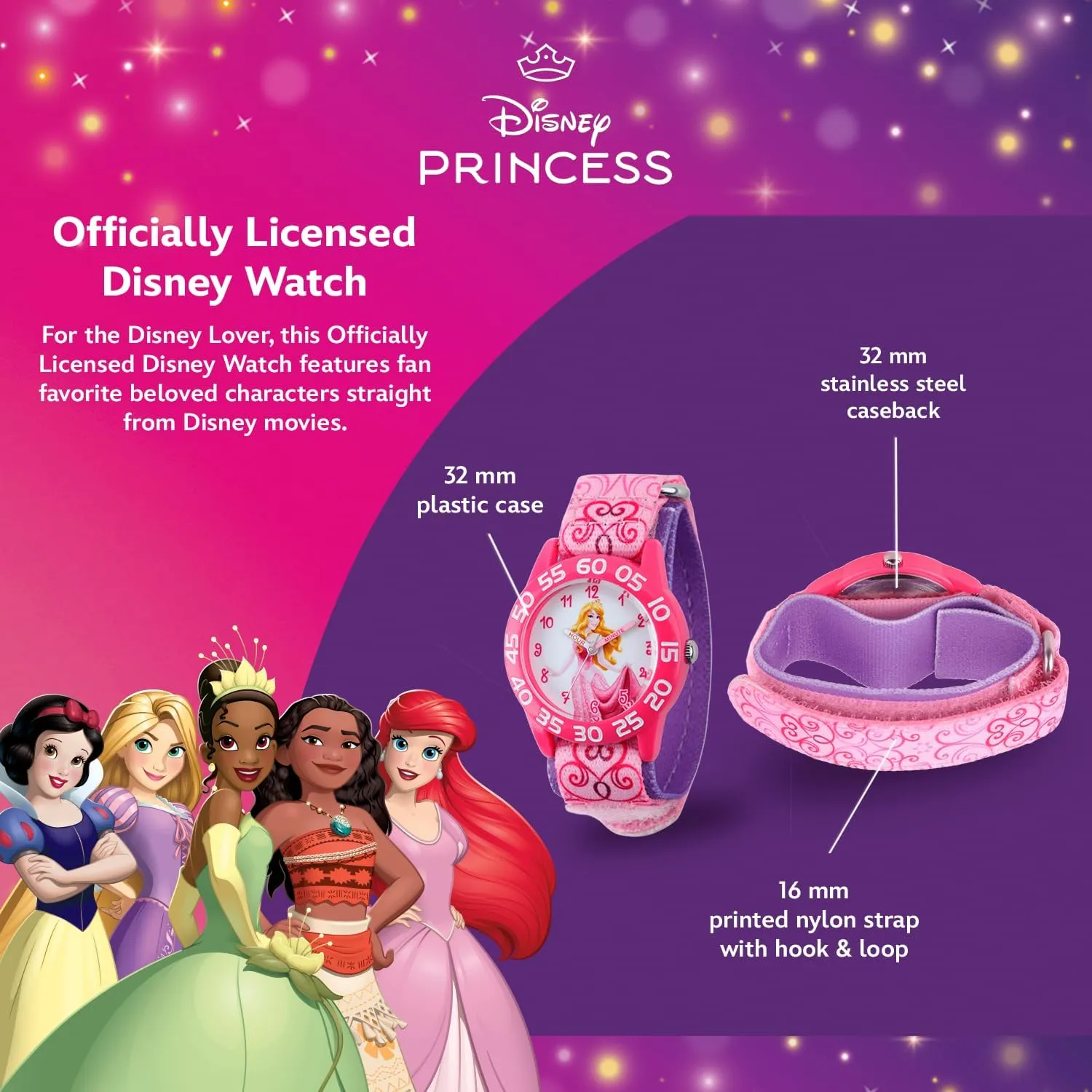 Princess Watch cube for Girls DISNEY 