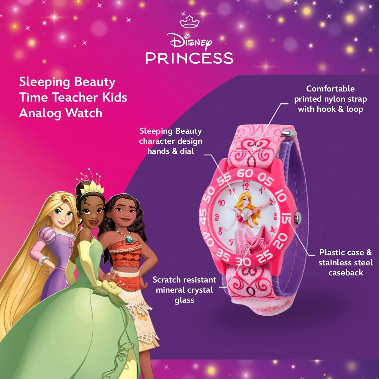 Princess Watch cube for Girls DISNEY 