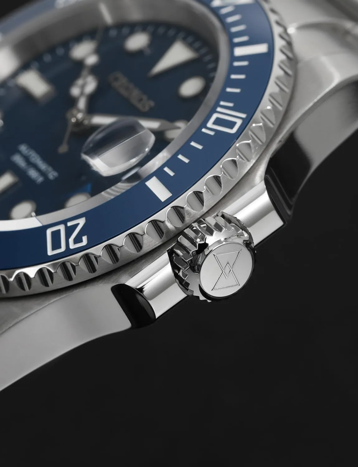 PT5000 Automatic Diver Watch for Men, wold sociology outgas Sapphire Crystal Full Luminous and Sports Casual Style, Black 40mm Cronos Men's Dive Watches - 