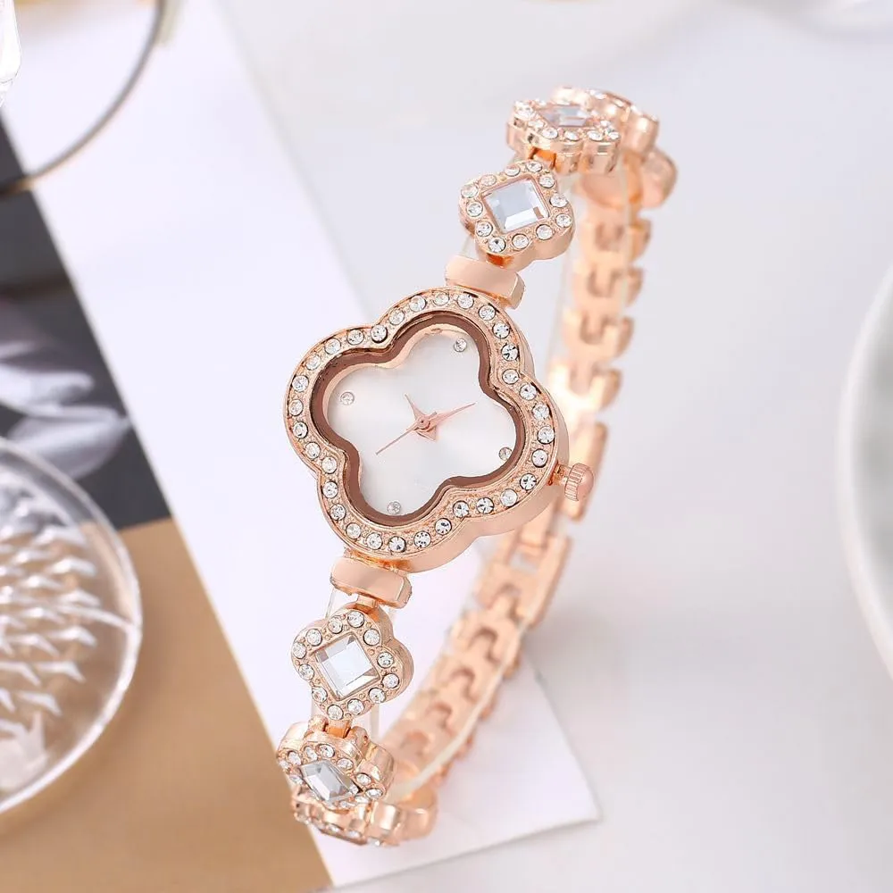 Quartz Watches for Women rough repute Gift ADSBIAOYE Luxury Women Wrist Watches Unique Rose Gold Diamond Bracelet Watch Fashion Dress 