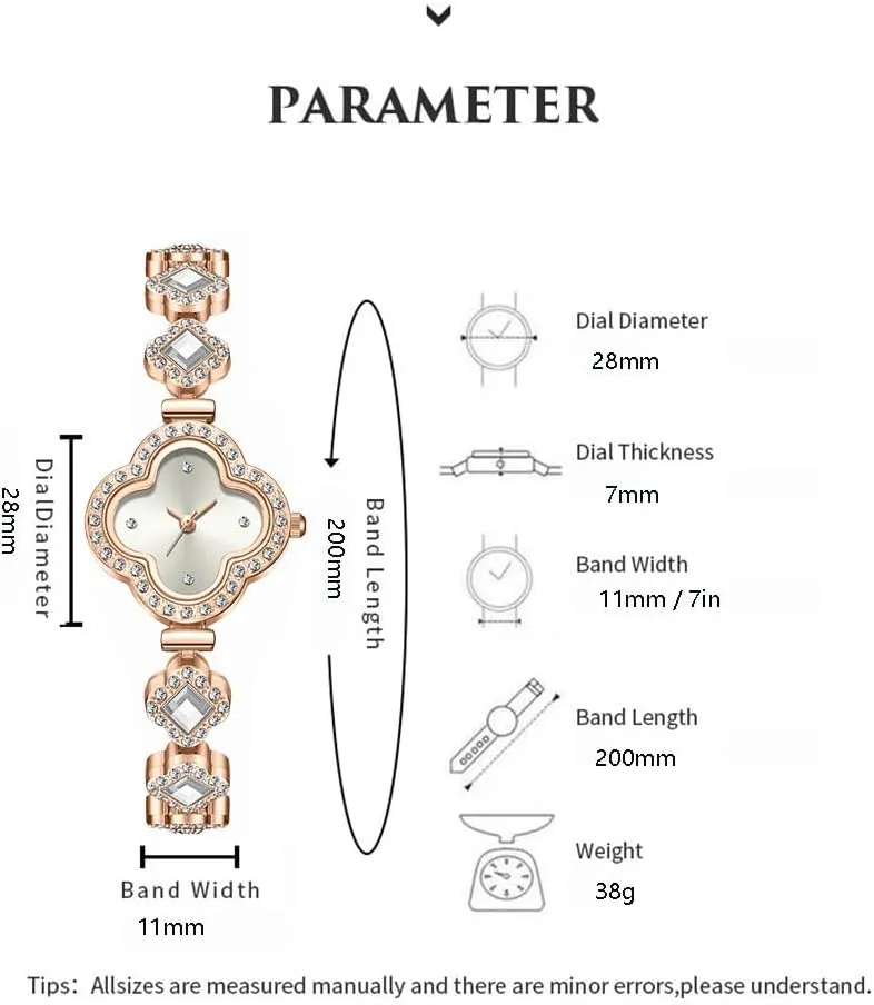 Quartz Watches for Women rough repute Gift ADSBIAOYE Luxury Women Wrist Watches Unique Rose Gold Diamond Bracelet Watch Fashion Dress 