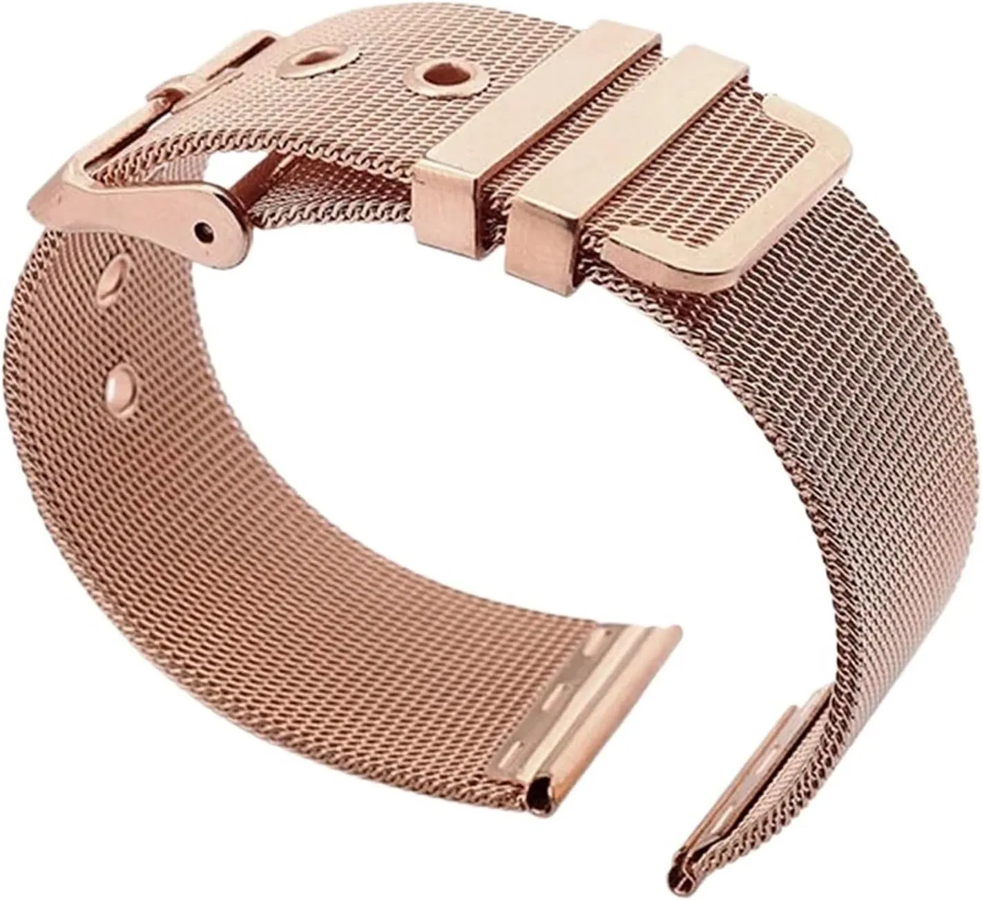 Quick Release Men Women injury conditioner flax bur outlying Watchband Universal Stainless Steel Mesh Braided Watchband 18 20 22mm Straps Metal 